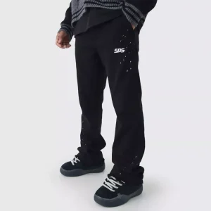 Slim Fit Star Applique BM Gusset Joggers