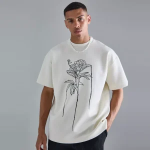 Oversized Faux Layer Spray Wash T-Shirt