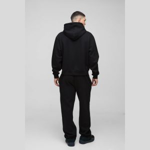 Oversized Man Colour Block Short Tracksuit