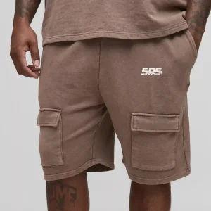 Slim Fit Bonded Scuba Short Length Pintuck Shorts