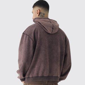 Oversized Link Park Washed License Hoodie
