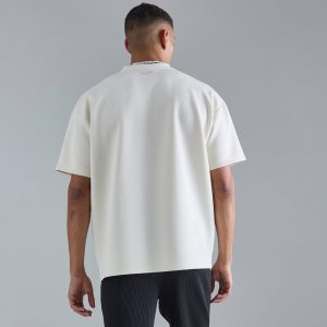 Oversized Faux Layer Spray Wash T-Shirt