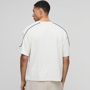 Oversized Washed Dove Graphic T-Shirt