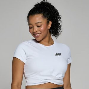 Seamless Long Sleeve Crop Top - Sandstone