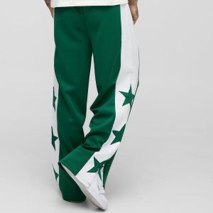 Extreme Wide Leg Man Colour Block Joggers