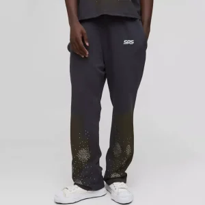 Relaxed Edizione Heavyweight Pintuck Split Hem Joggers