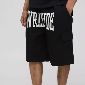 Plus Varsity Mesh Basketball Loose Fit Shorts