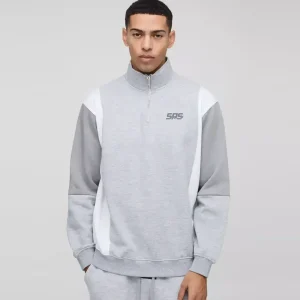 Oversized Boxy Seam Wash Sweatshirt